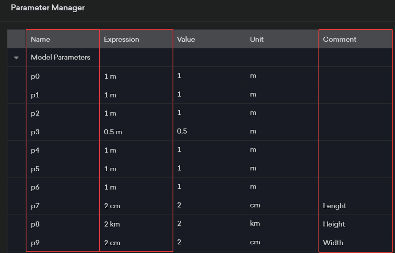 Parameter Manager
